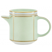 Ginori Diva Verde Coffeepot w/ Cover - 17 oz.